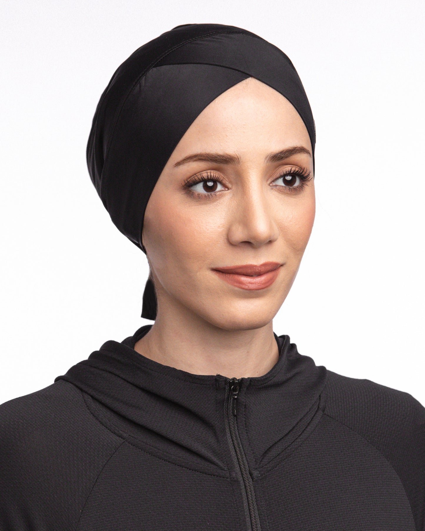 Anak Tudung Sukan Allure Black