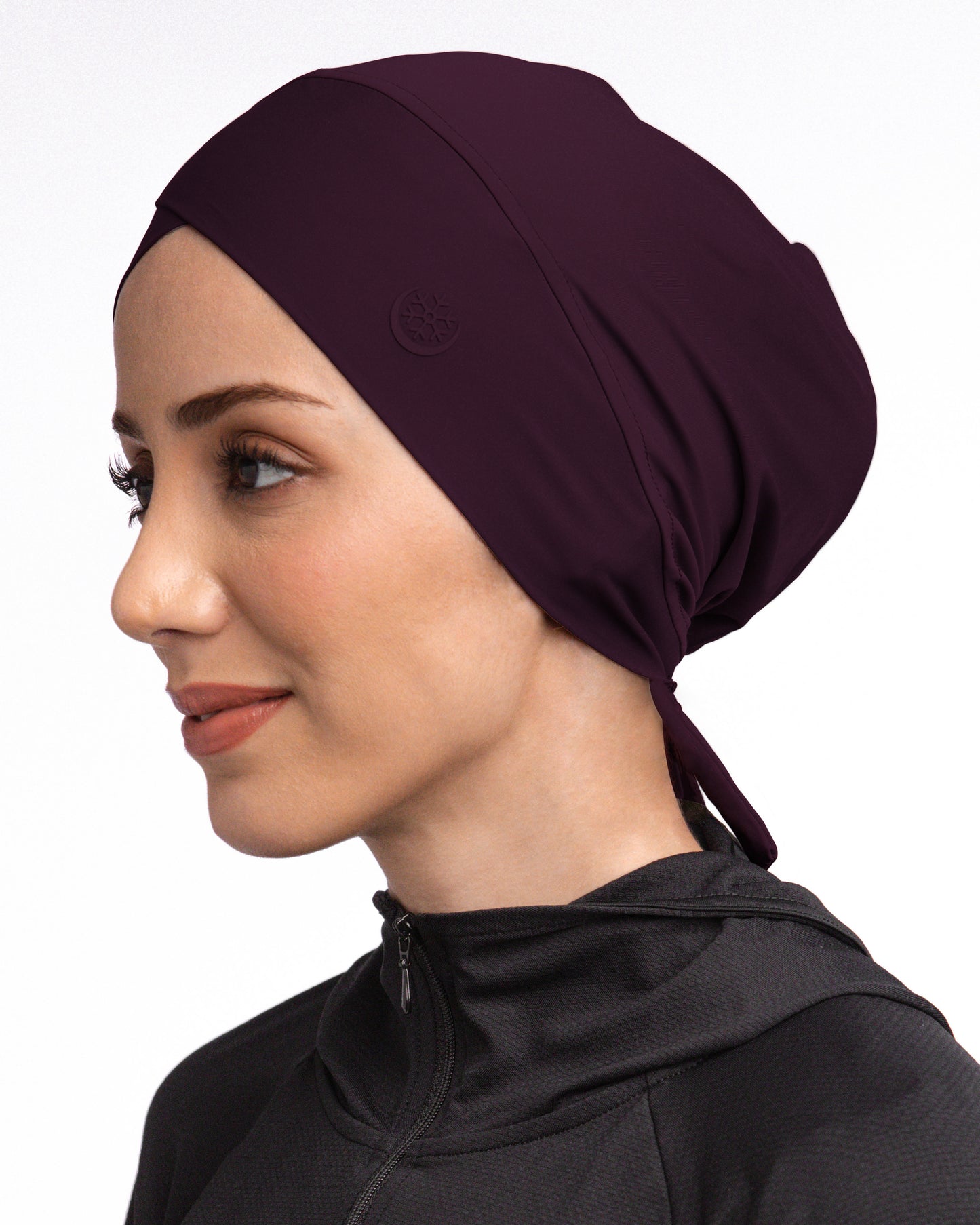 Anak Tudung Sukan Allure Mahogany