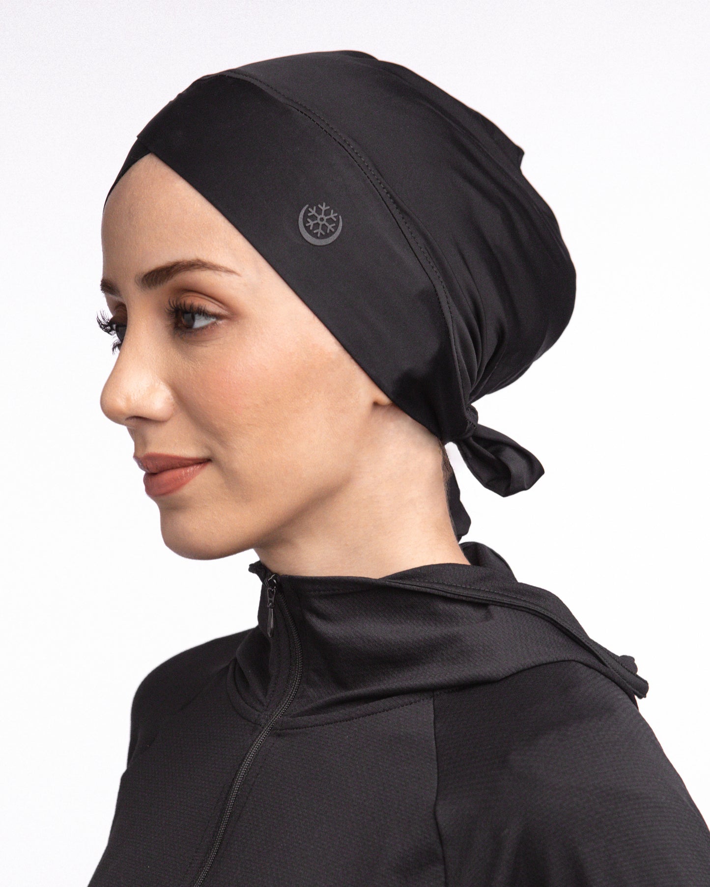 Anak Tudung Sukan Allure Black