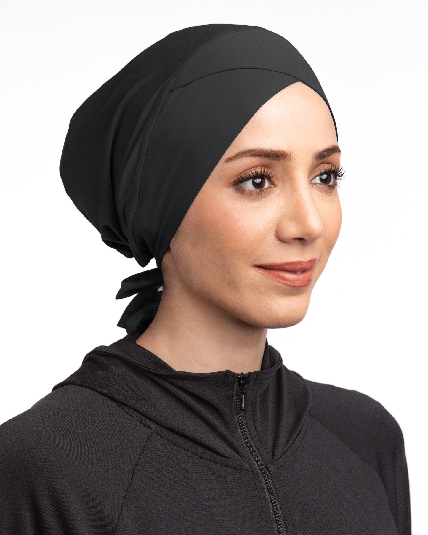 Anak Tudung Sukan Allure Dark Grey