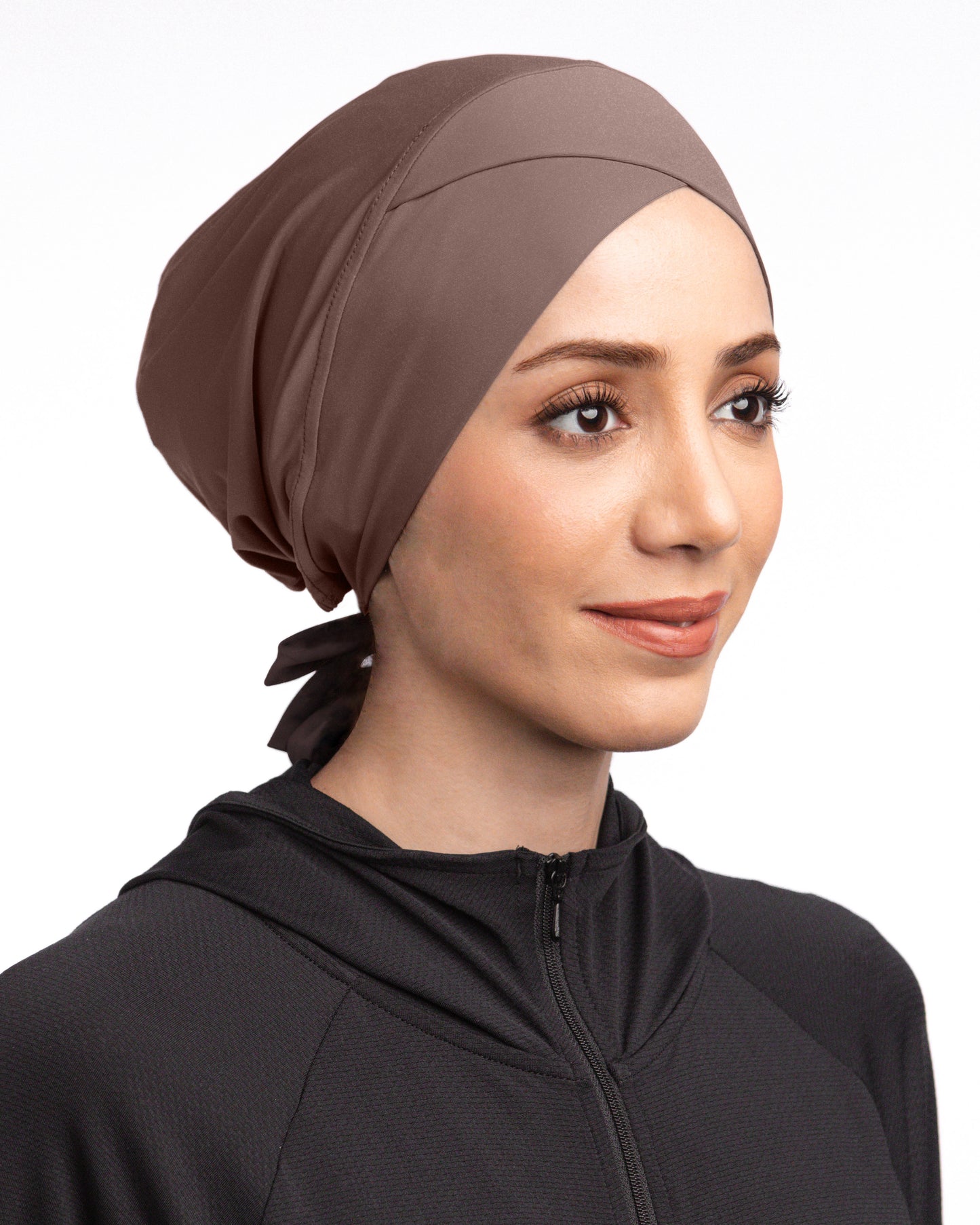 Anak Tudung Sukan Allure Chocolate