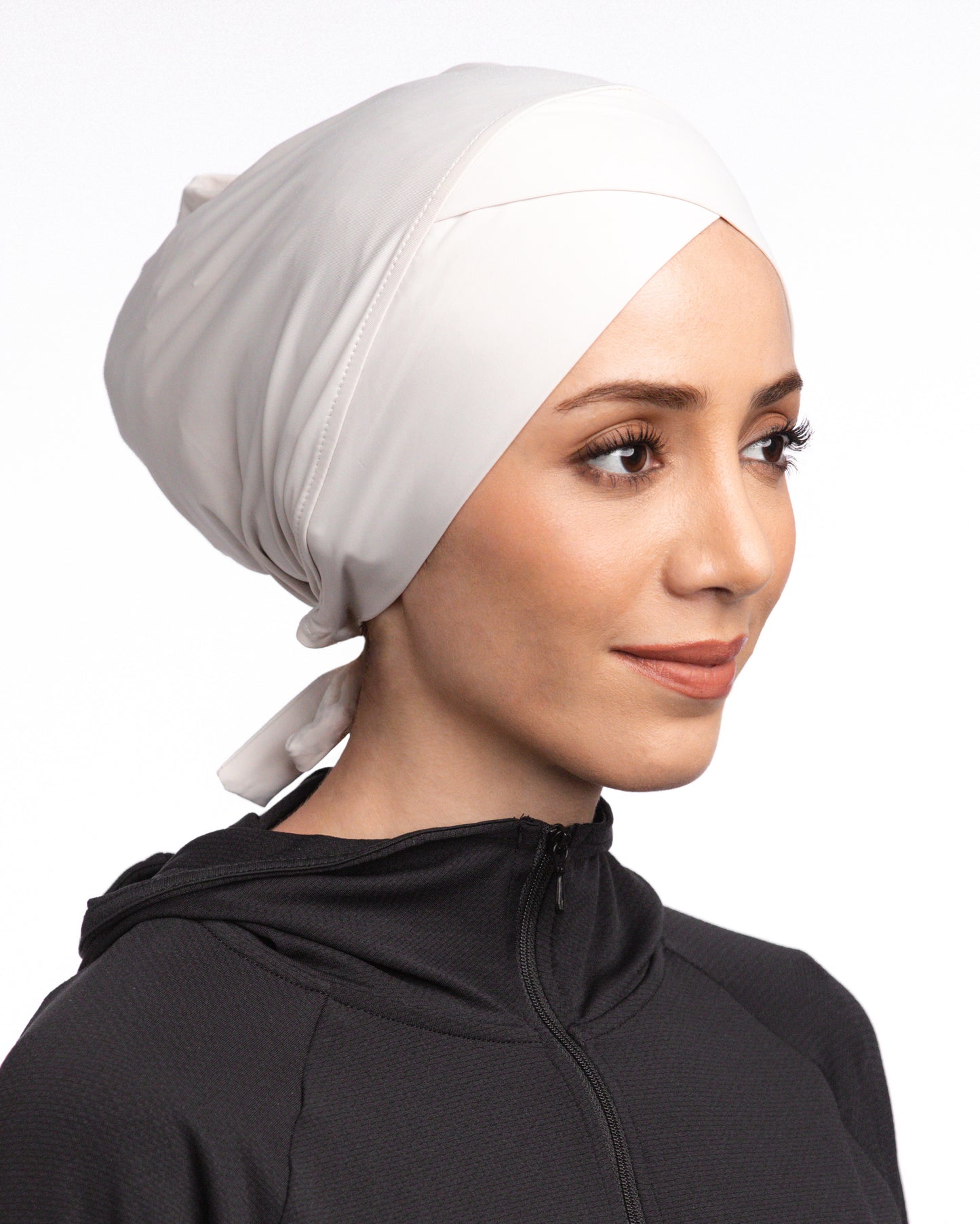 Anak Tudung Sukan Allure Ivory