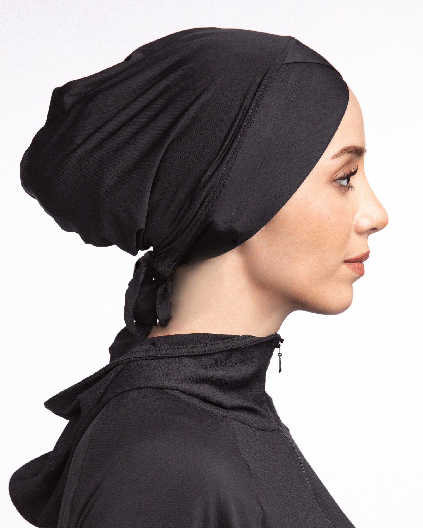 Anak Tudung Sukan Allure Black