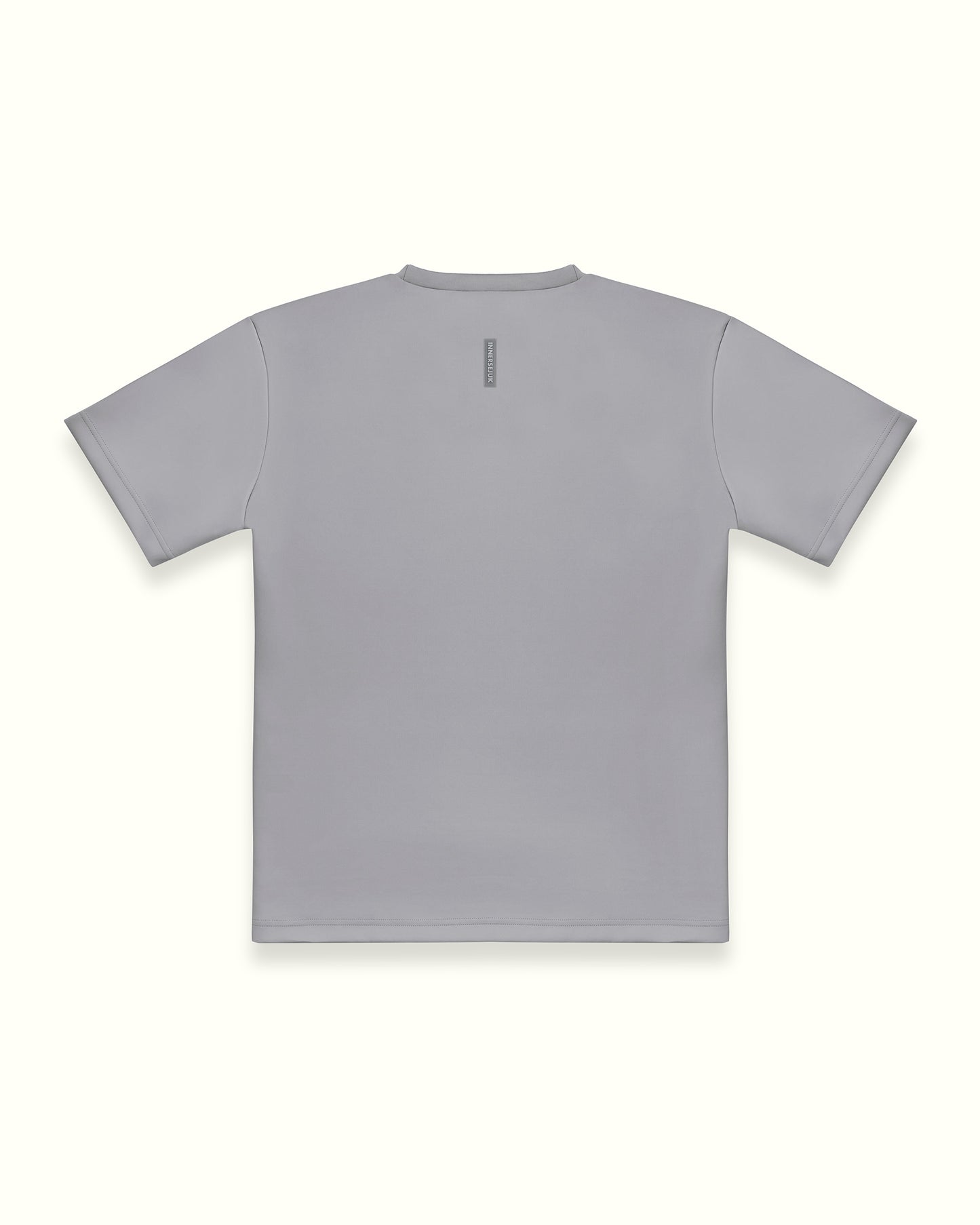 THE REVERSED RELAXED TEE IN LIGHT GREY