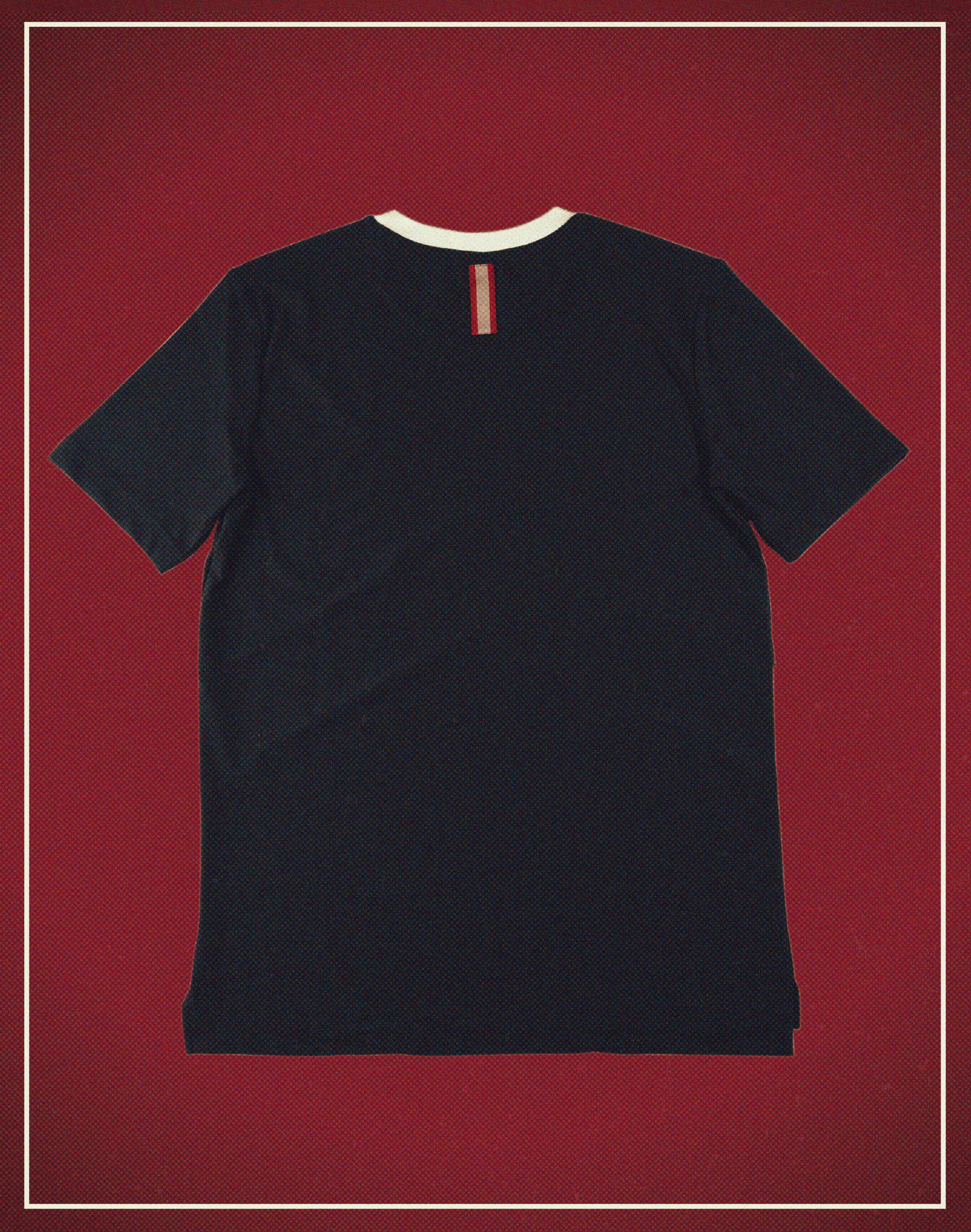 ATHLETICS TEE Black and White