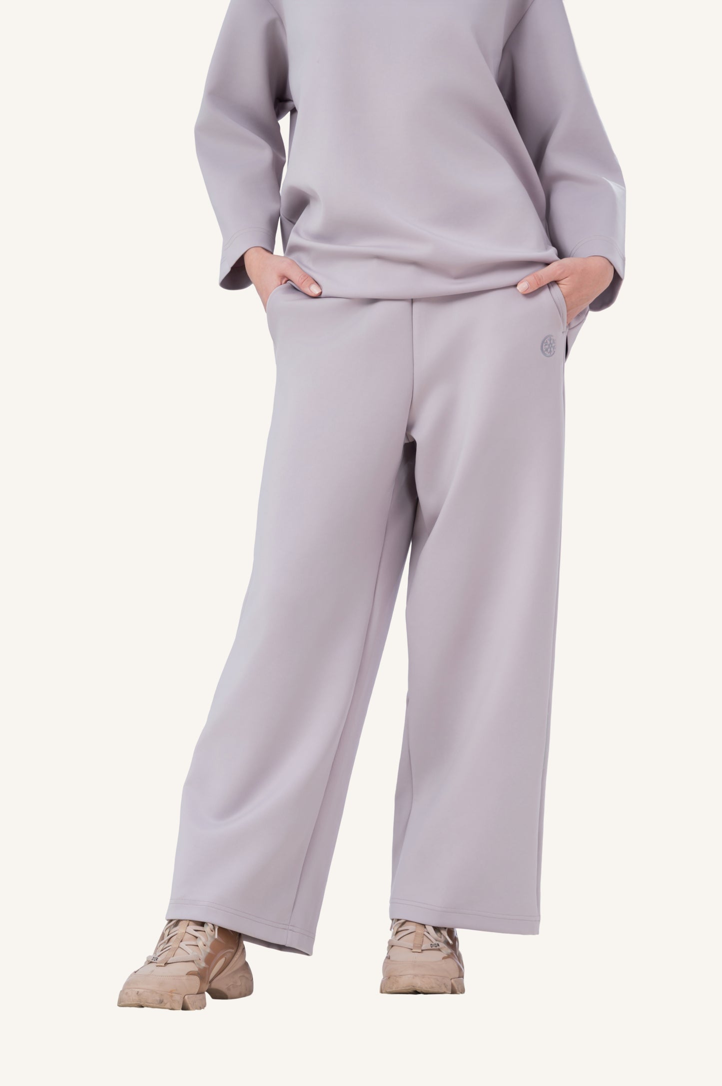 Innersejuk Santai Pants Light Grey