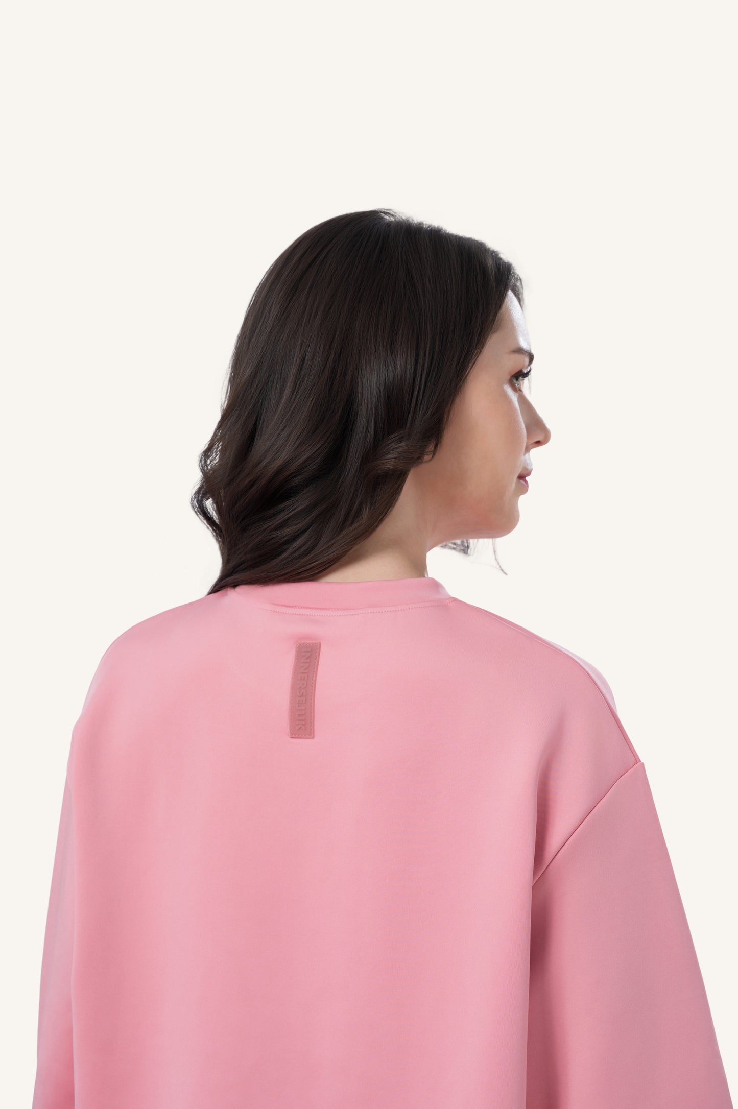 Innersejuk Santai Baggy Top Pink