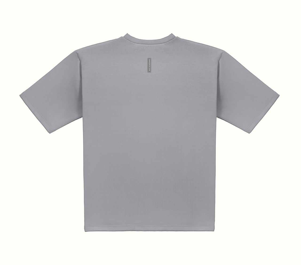 THE REVERSED OVERSIZED TEE IN LIGHT GREY