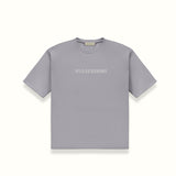 THE REVERSED OVERSIZED TEE IN LIGHT GREY
