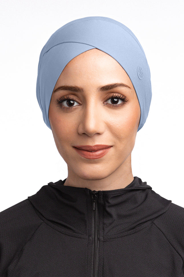 Anak Tudung Sukan  Allure Dusty Blue