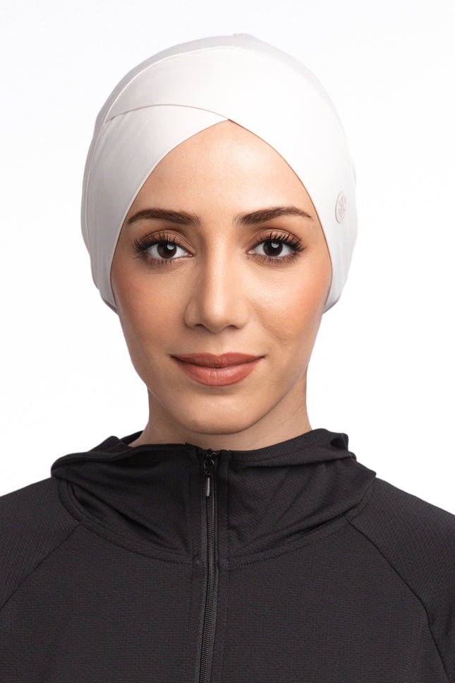 Anak Tudung Sukan Allure Ivory