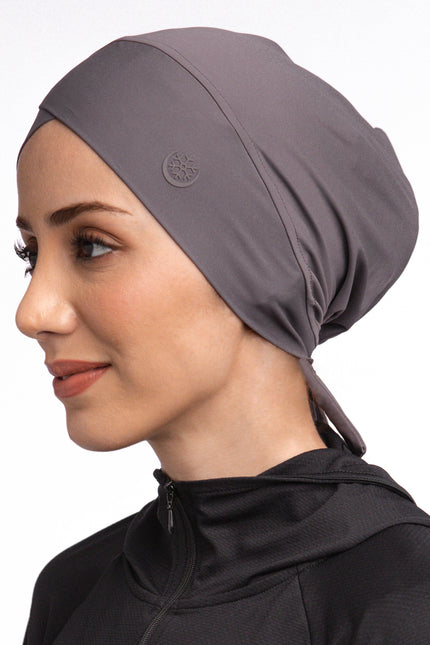 Anak Tudung Sukan Allure Deep Taupe