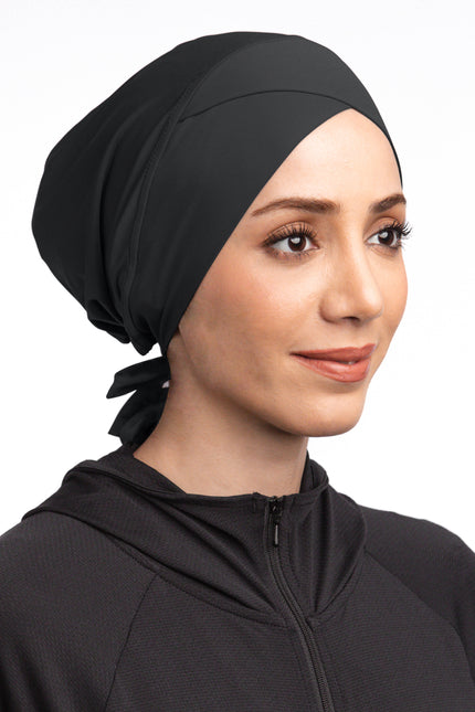 Anak Tudung Sukan Allure Dark Grey