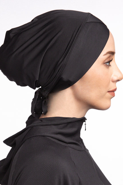 Anak Tudung Sukan Allure Black