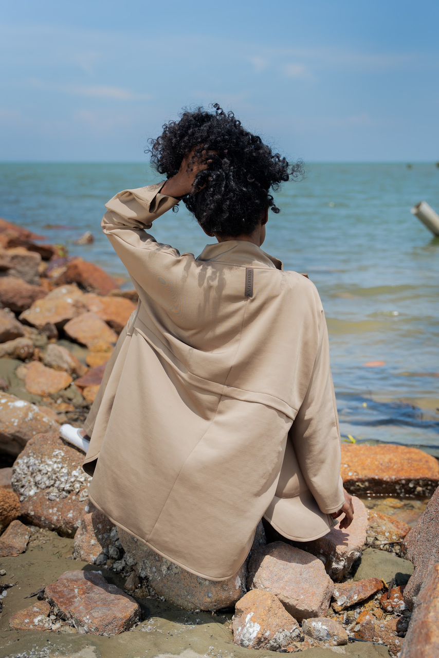 Olive Oversized Parka Jacket
