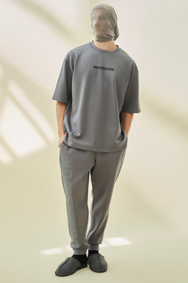 THE CLASSIC OVERSIZED TEE IN DARK GREY