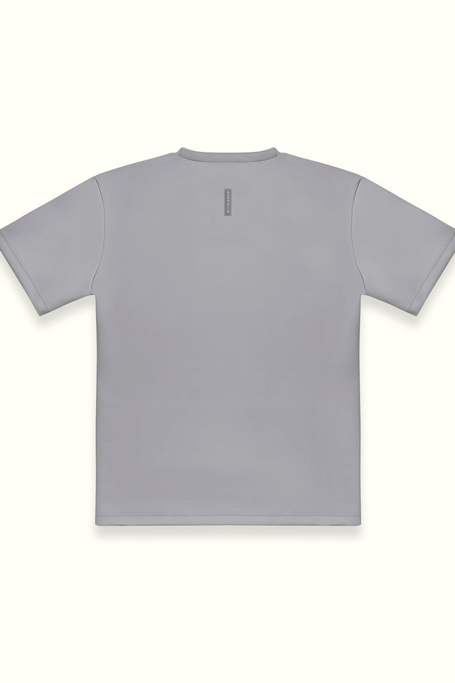 THE ICON REGULAR TEE IN LIGHT GREY
