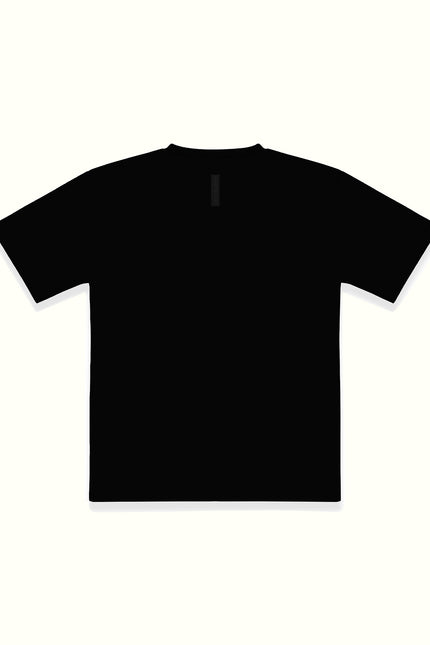 THE MIRROR IMAGE REGULAR TEE IN BLACK