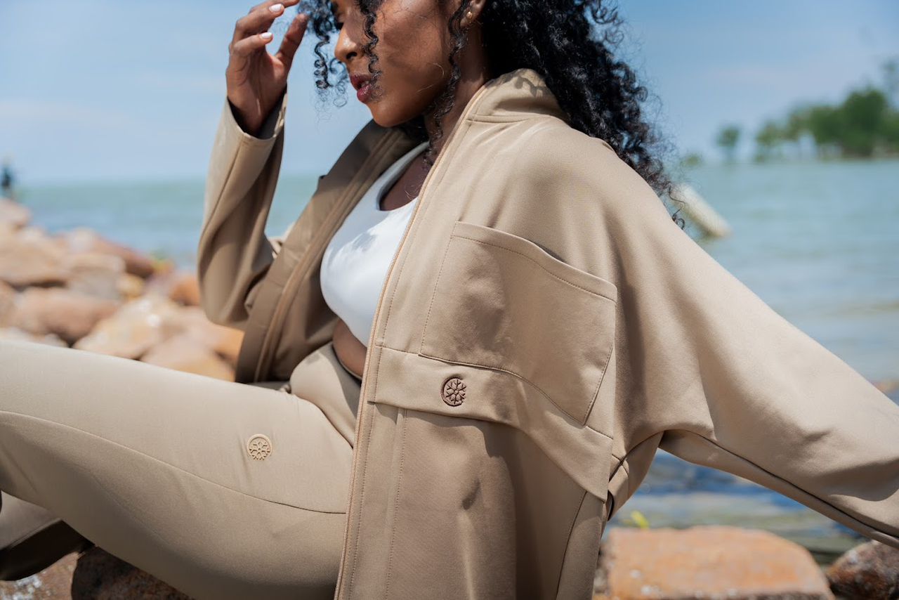 Olive Oversized Parka Jacket