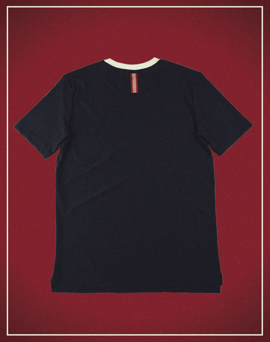ATHLETICS TEE Black and White