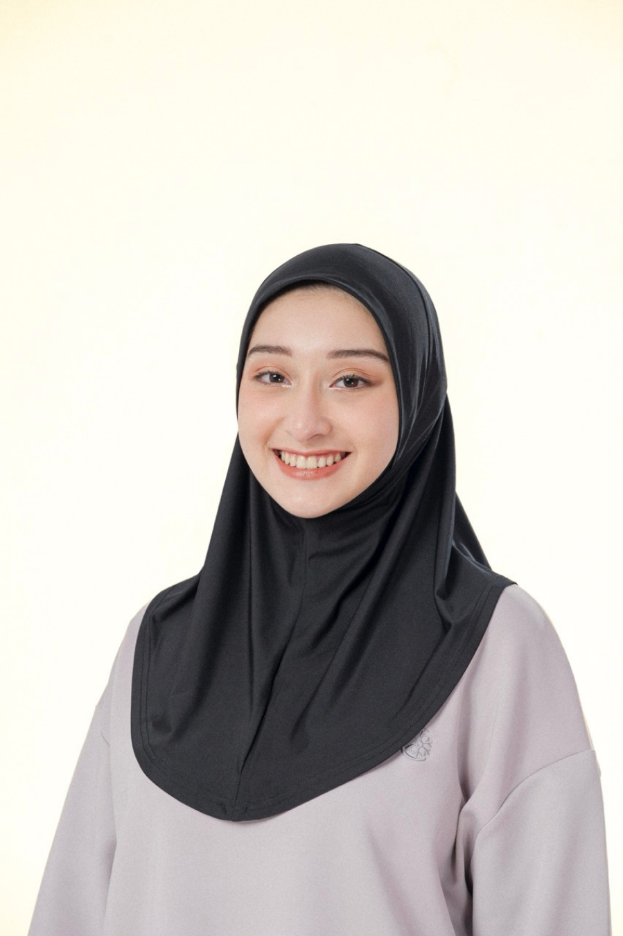 Innersejuk Sports Hijab Adore Black