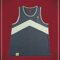 ATHLETICS VEST Dark Grey and Silver Grey