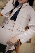 Khaki Oversized Parka Jacket