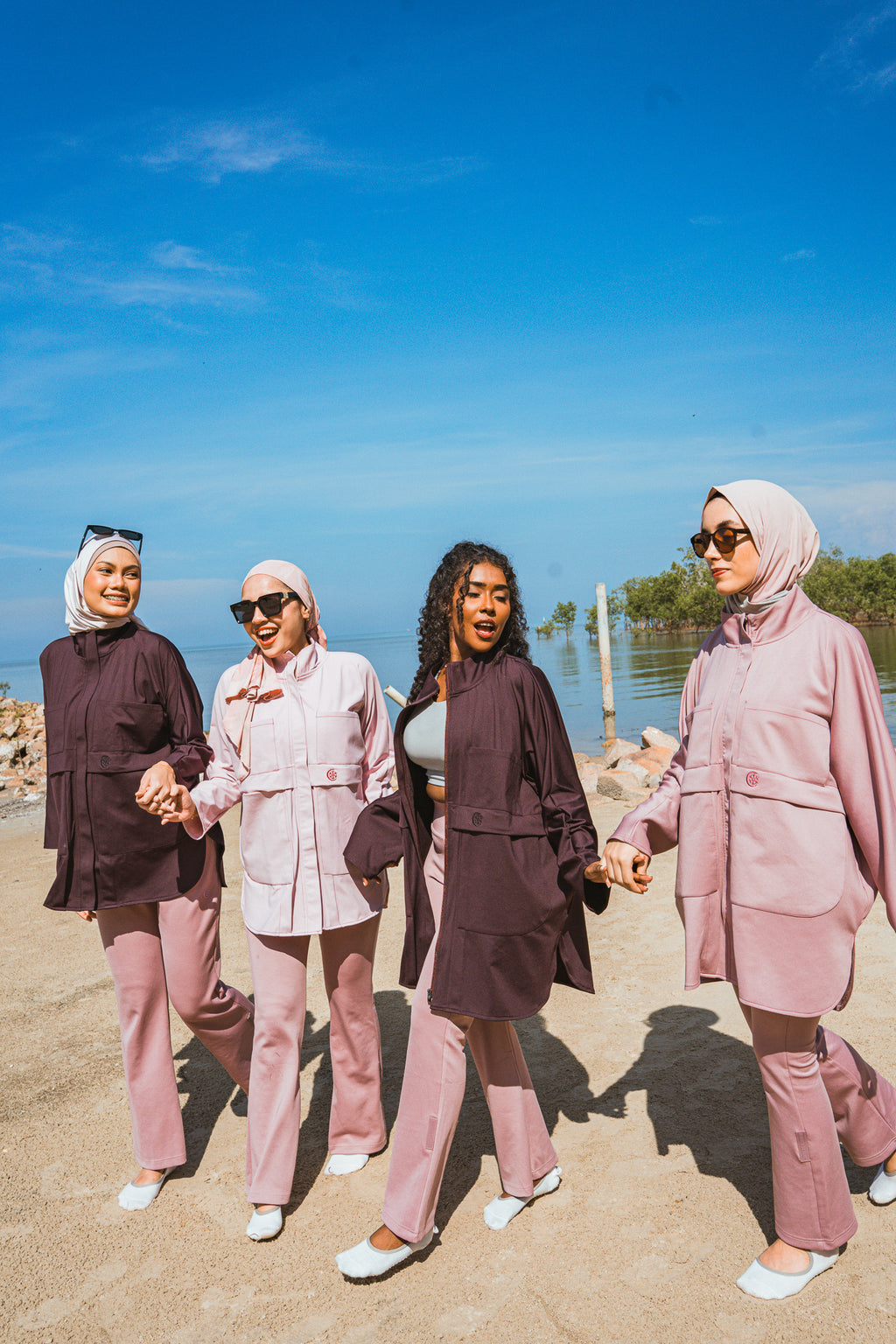 Lilac Lavender Oversized Parka Jacket