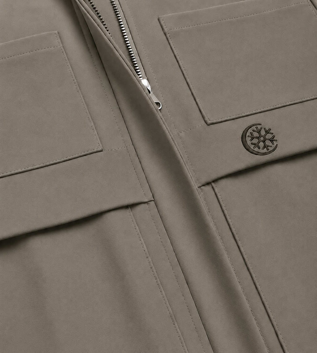 Olive Oversized Parka Jacket