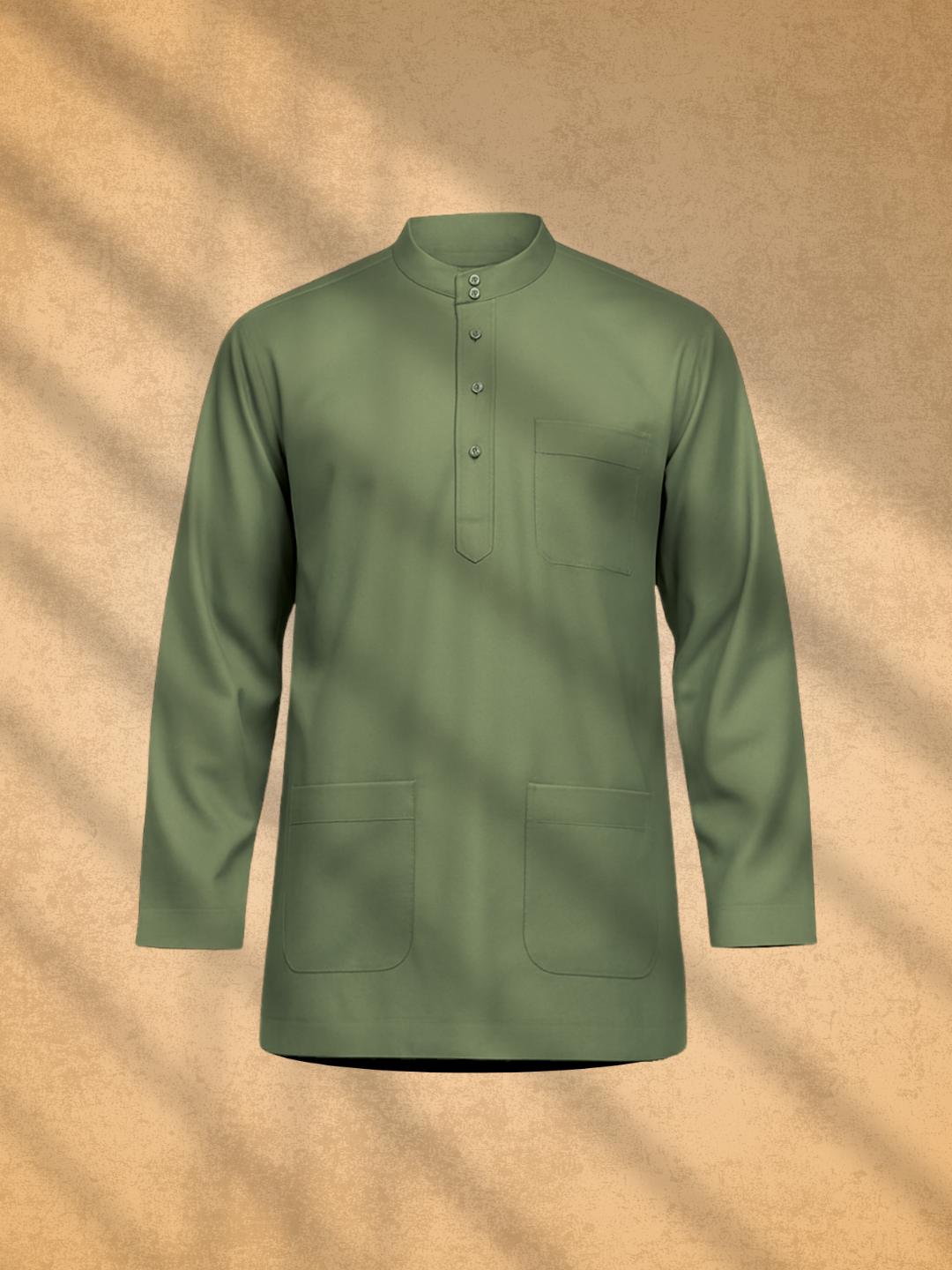 BAJU MELAYU CEKAK MUSANG WITH PESAK & KEKEK