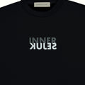 THE MIRROR IMAGE 2-IN-1 CROP TOP IN BLACK