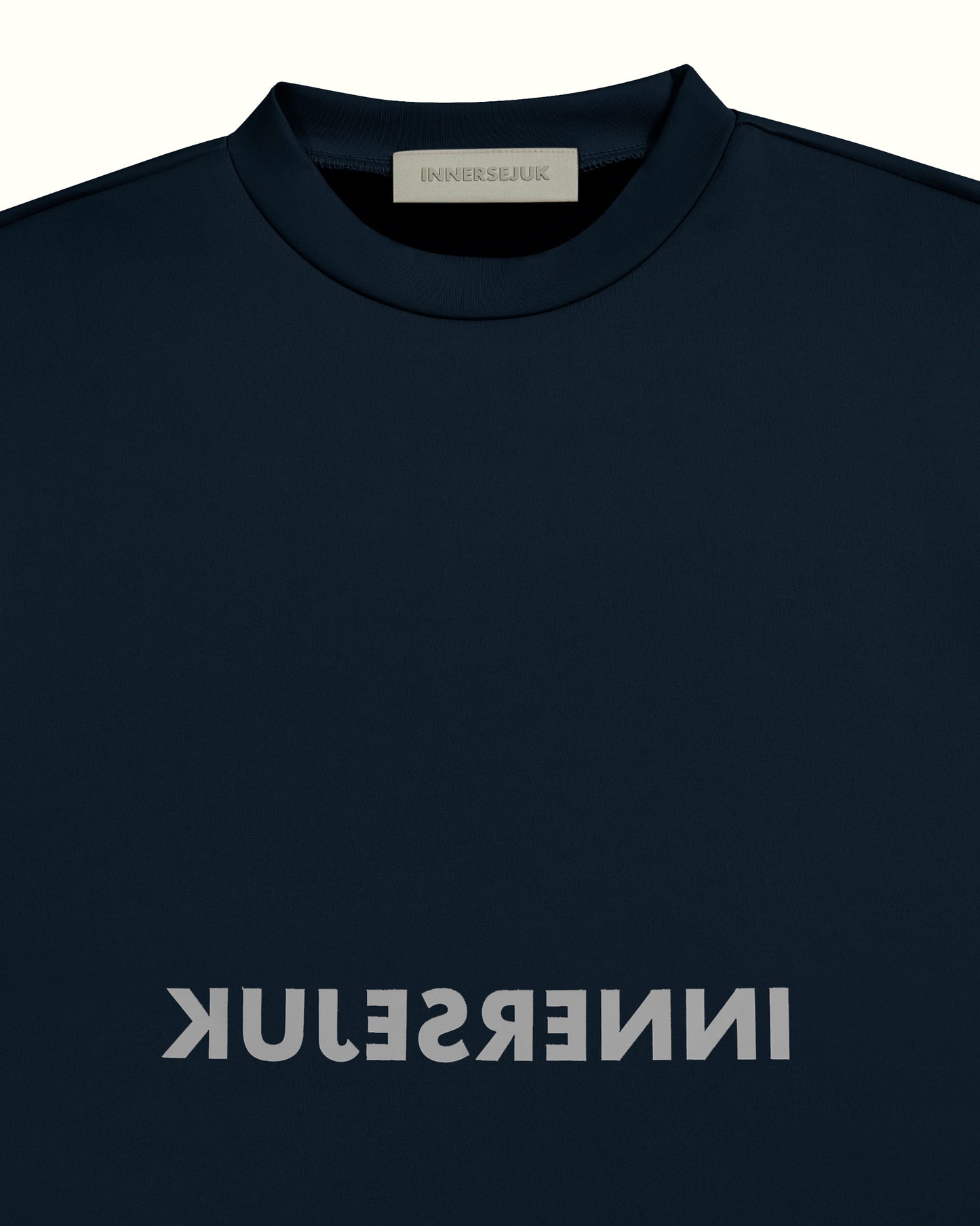 THE REVERSE 2-IN-1 CROP TOP  IN DARK BLUE