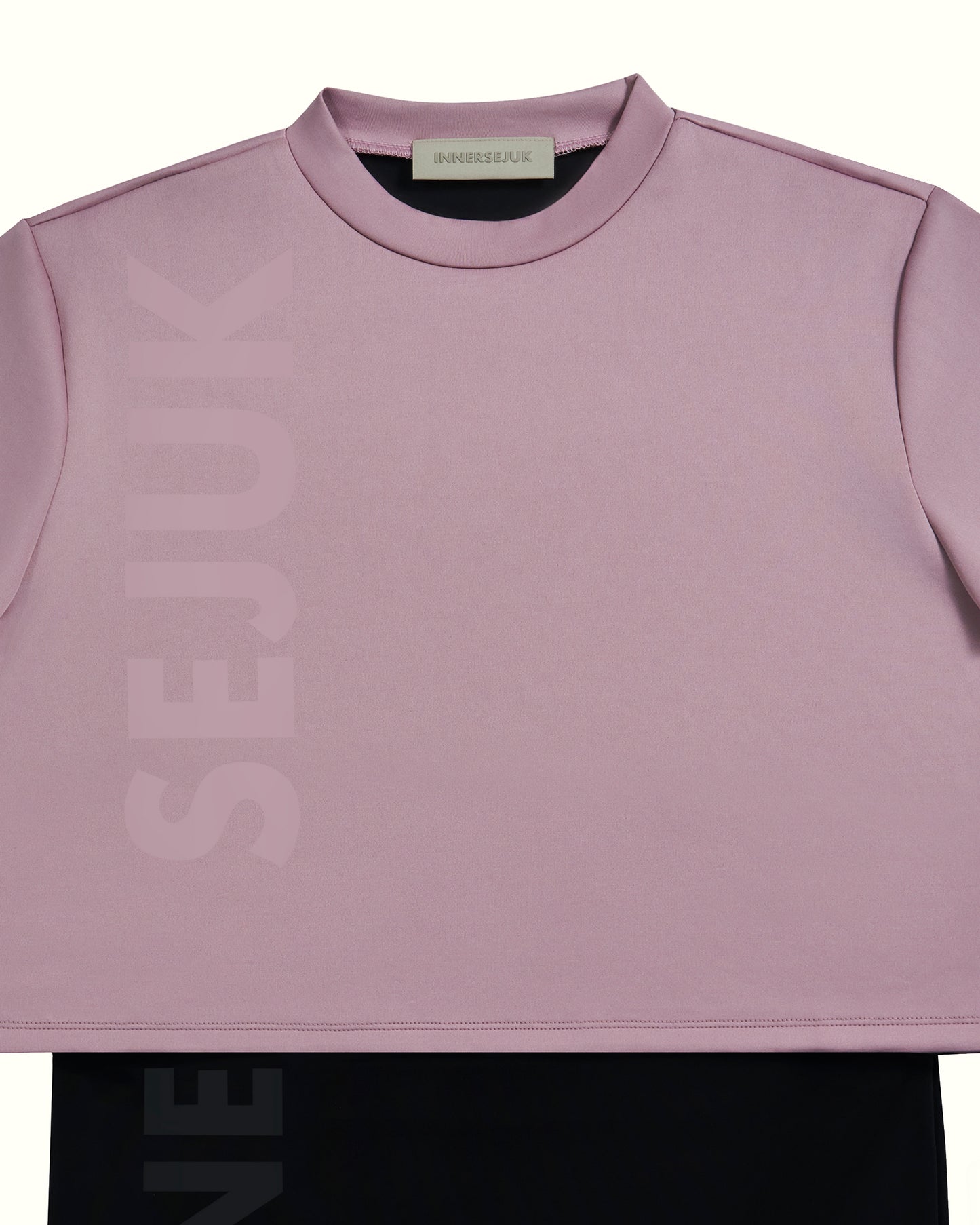 THE ICON 2-IN-1 CROP TOP  IN DUSTY PURPLE