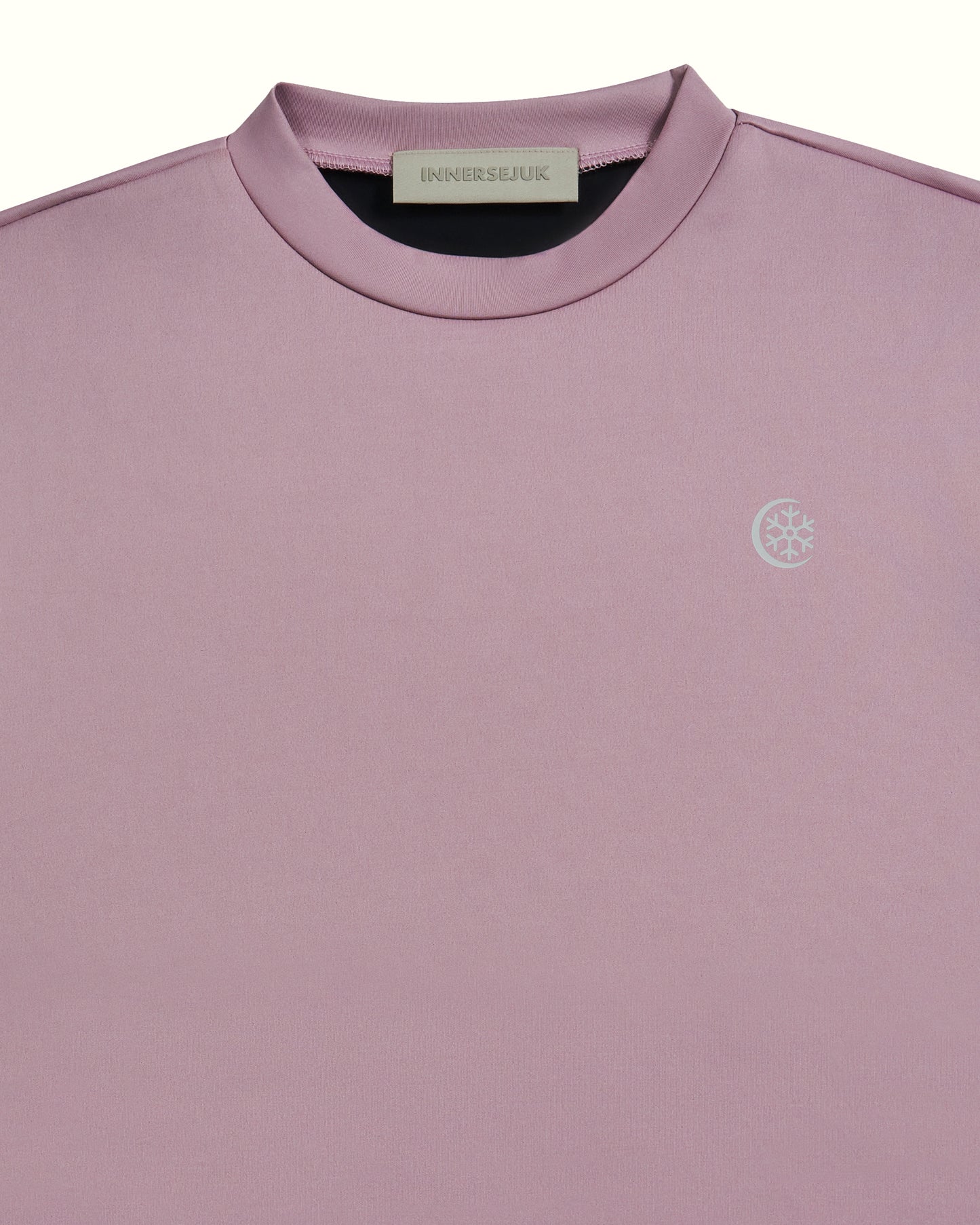 THE INNERSEJUK 2-IN-1 CROP TOP  IN DUSTY PURPLE