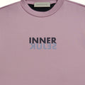 THE MIRROR IMAGE 2-IN-1 CROP TOP  IN DUSTY PURPLE