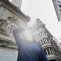 THE INNERSEJUK RELAXED HOODIE  IN DARK BLUE