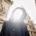 THE INNERSEJUK RELAXED HOODIE  IN DARK BLUE