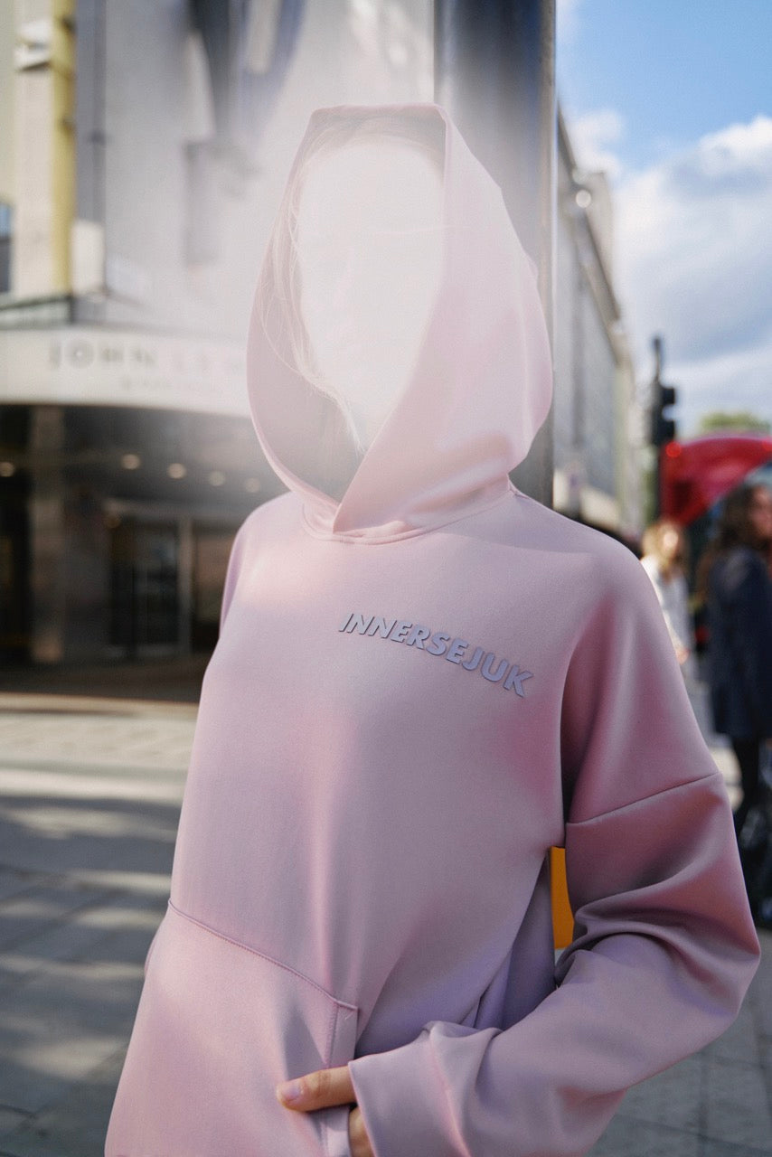 THE CLASSIC RELAXED HOODIE IN DUSTY PURPLE
