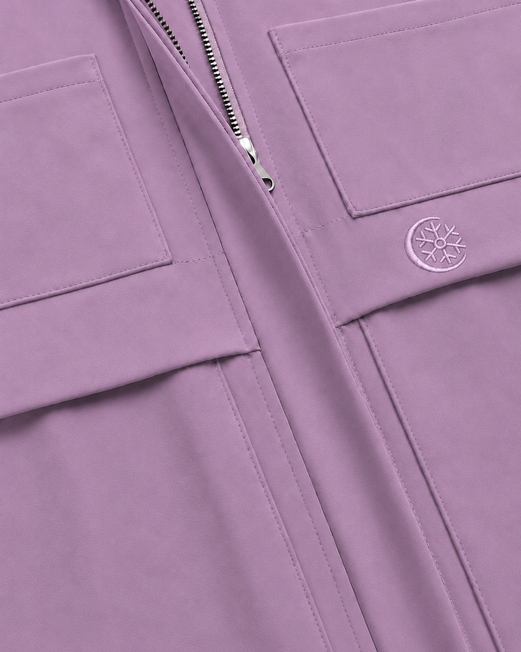 Lilac Lavender Oversized Parka Jacket