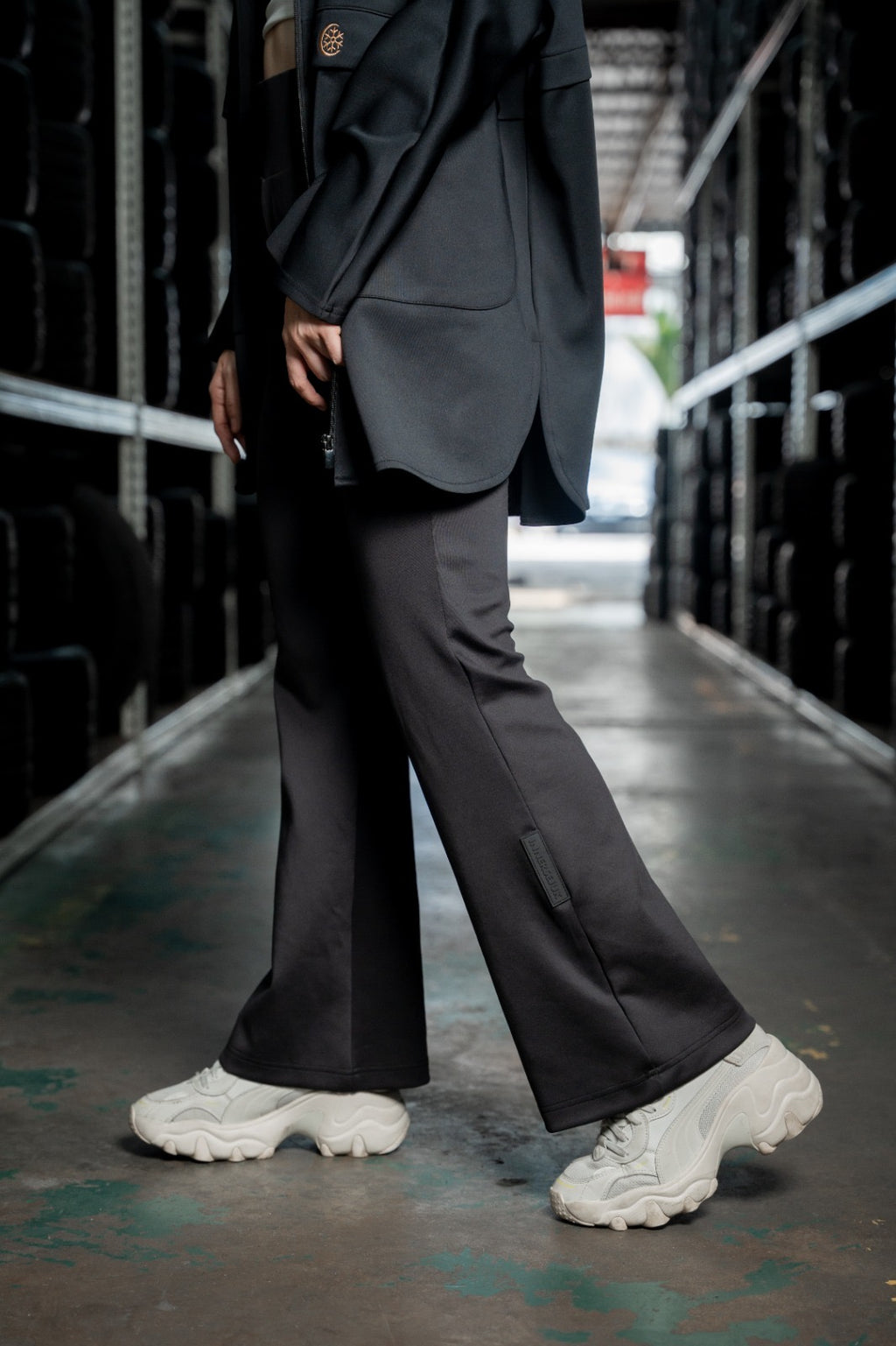 Black Boot Cut Flare Pants