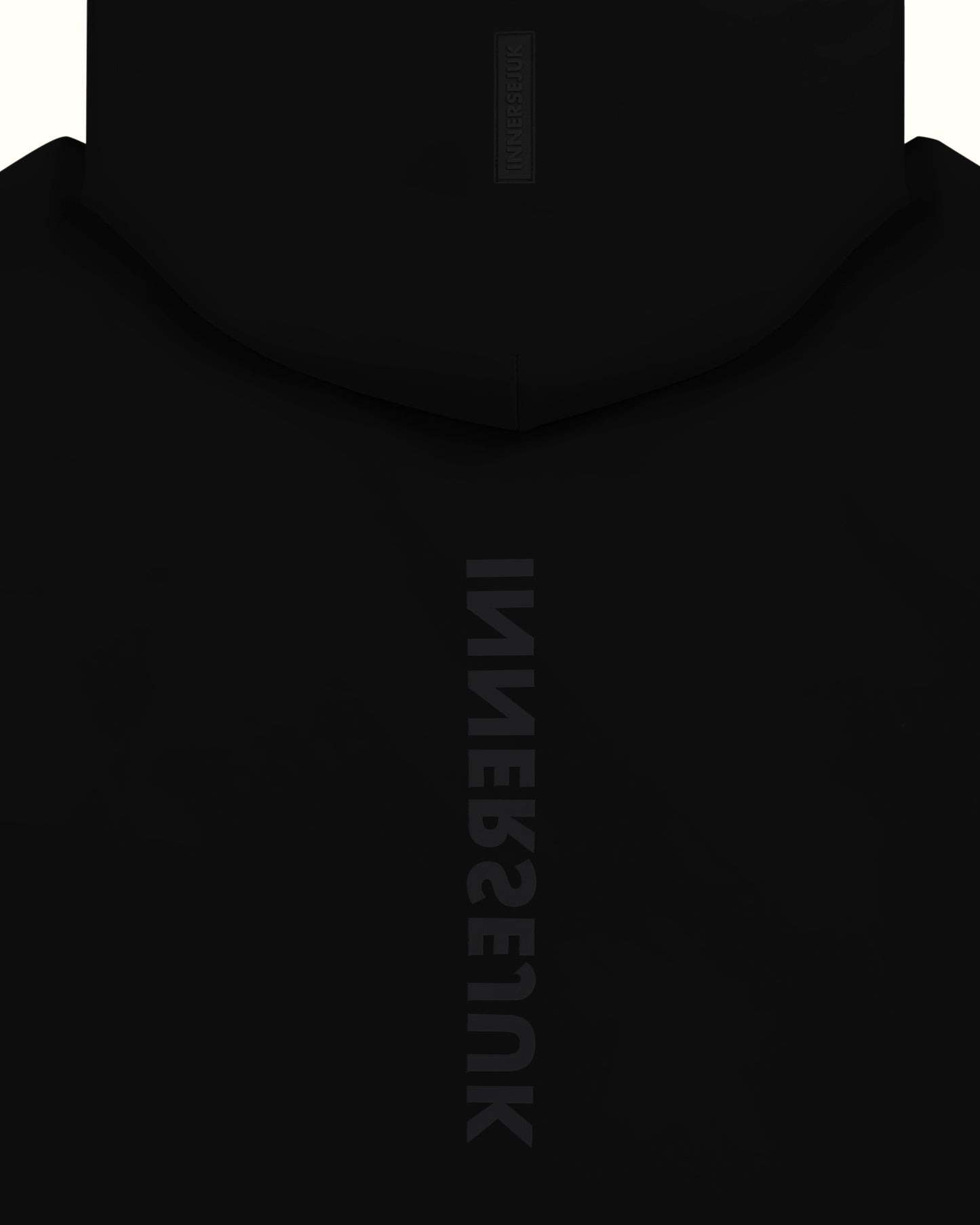THE REVERSE RELAXED HOODIE  IN BLACK