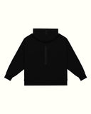 THE REVERSE RELAXED HOODIE  IN BLACK