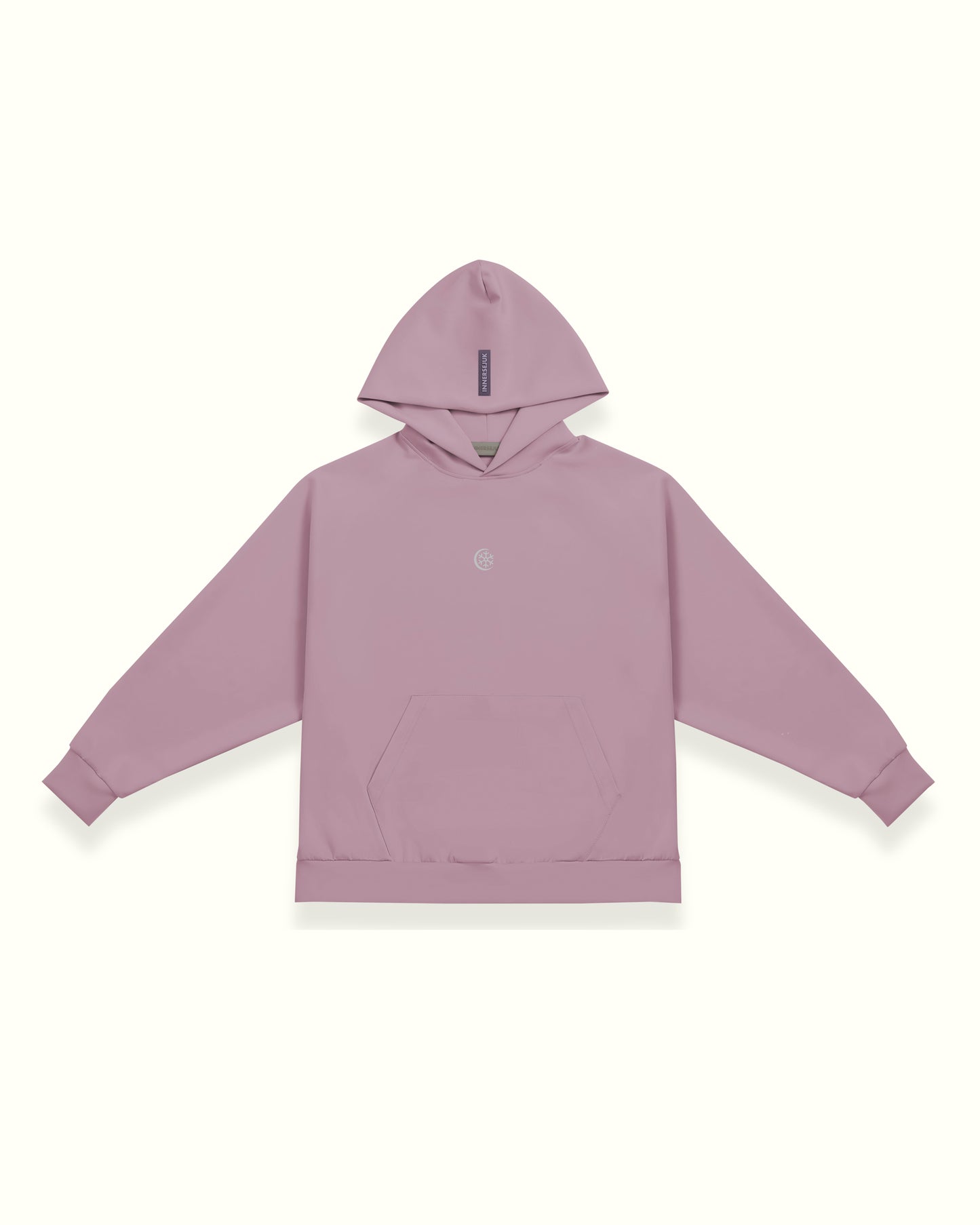 THE INNERSEJUK RELAXED HOODIE  IN DUSTY PURPLE