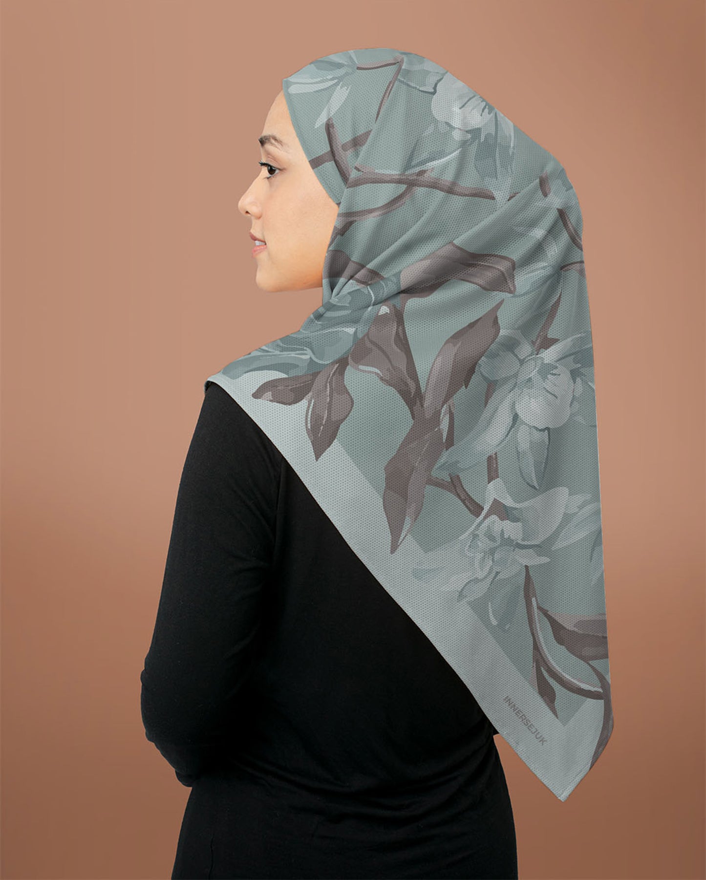 Triangle Florals Blue