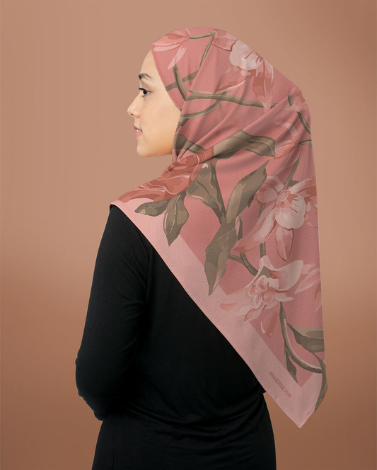 Triangle Florals Red