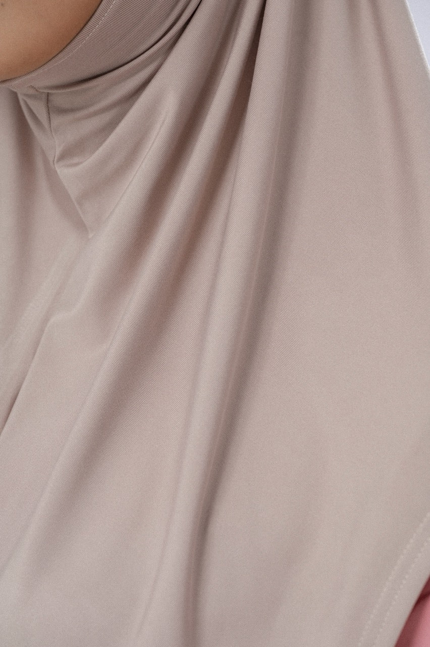 InnerSejuk Sports Hijab Passion M Khaki Brown