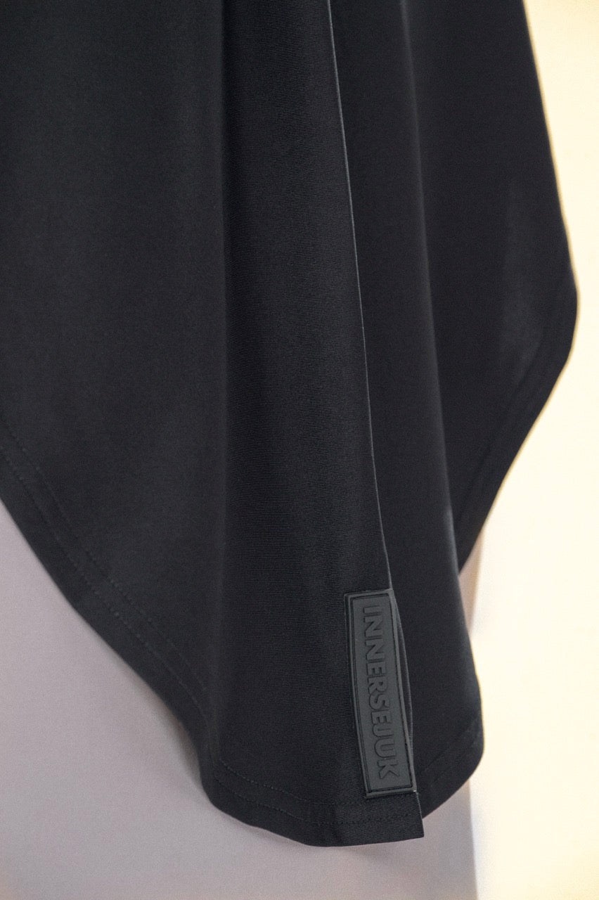 InnerSejuk Sports Hijab Full Covered Black