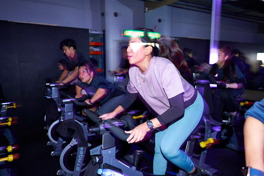 THE ICON 2-IN-1 CROP TOP  IN DUSTY PURPLE