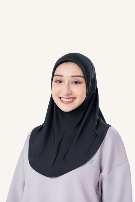 InnerSejuk Tudung Sukan  Adore S  Black