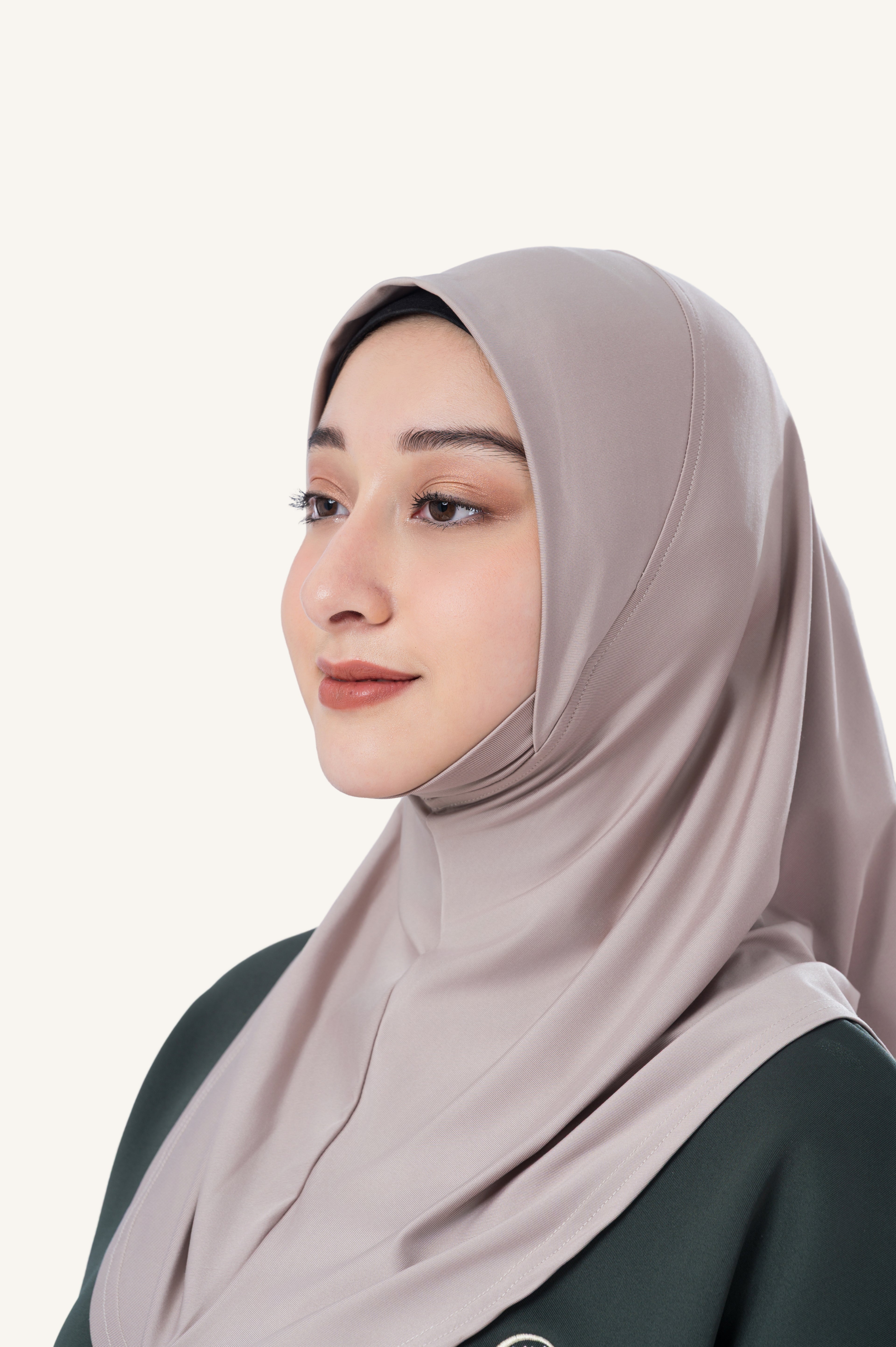 Innersejuk Sports Hijab Adore S Khaki Brown